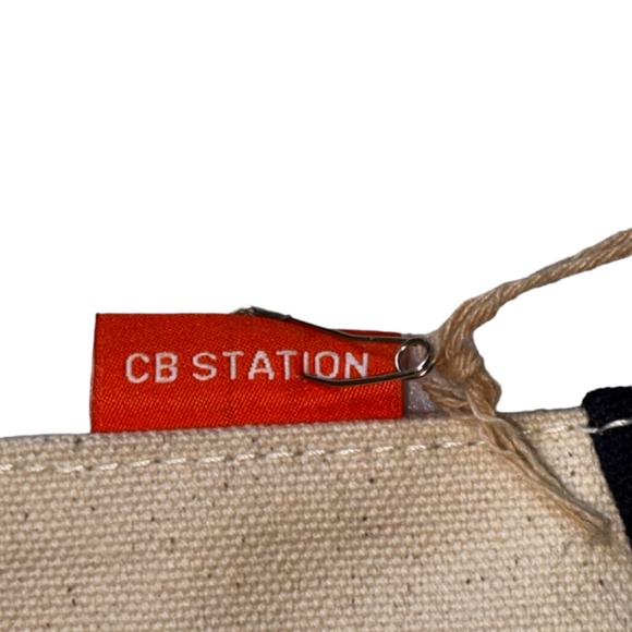 CB Station Canvas Multi Pocket Travel Roll Case Anchor Motif Tools Brushes - Picture 11 of 11